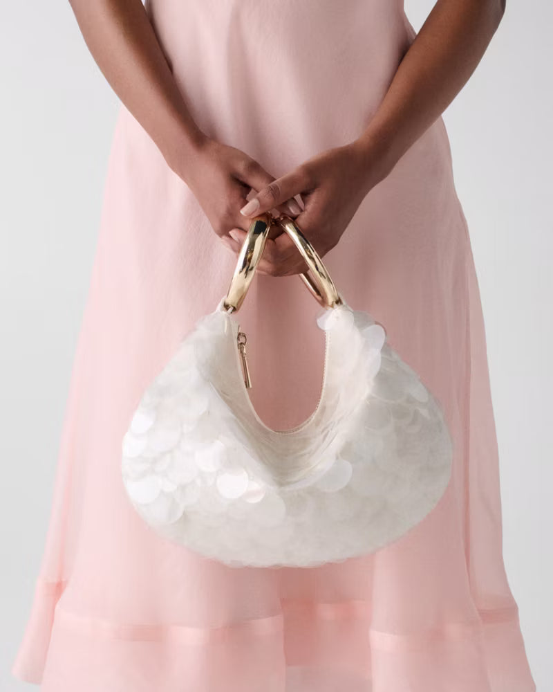 Sequin bracelet bag