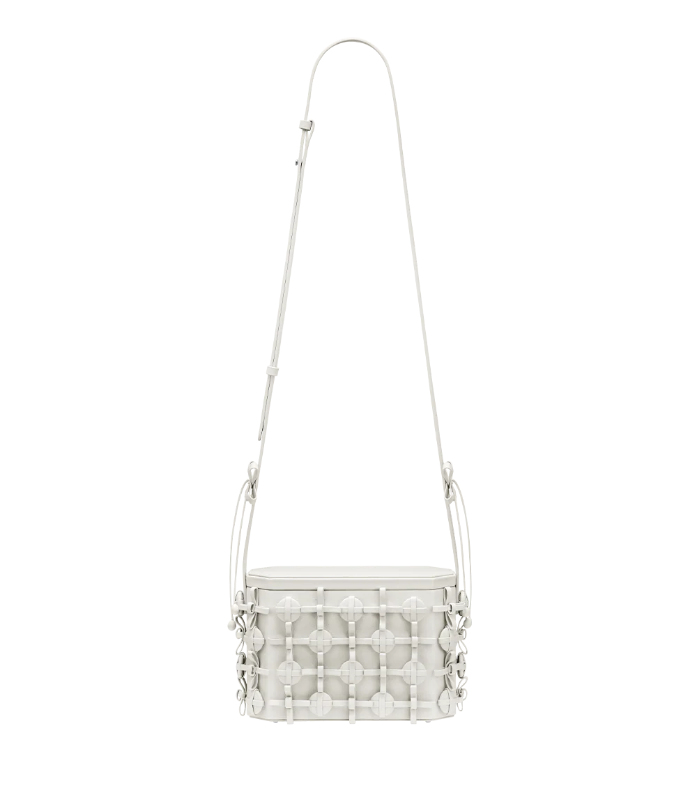 Button and Bow Gift Box Bag